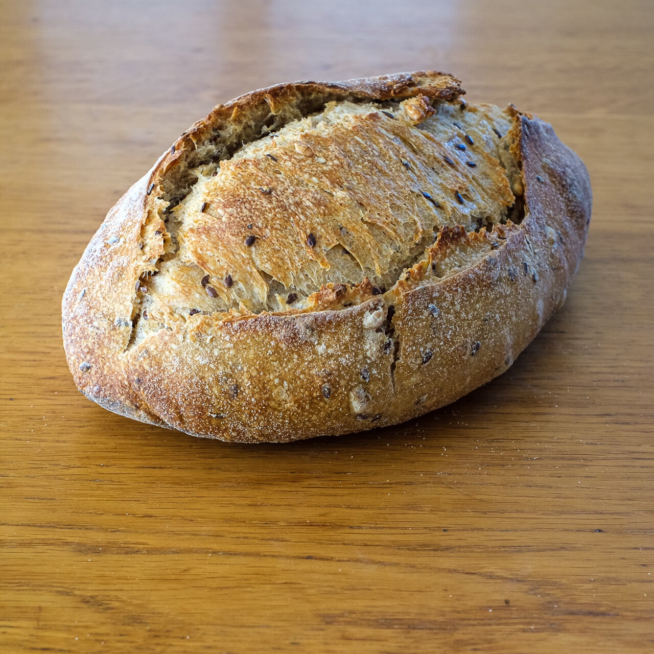 Pain au levain lin-tournesol bio 500g